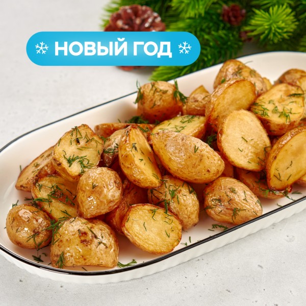 Картофель молодой на четверых Картофель молодой на четверых