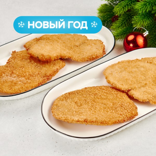 Шницель из курицы на четверых Шницель из курицы на четверых