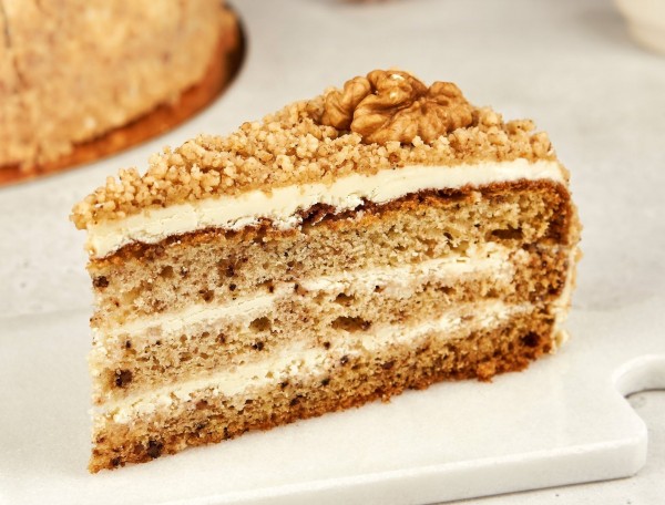 Торт Сметанный с орехами Торт Сметанный с орехами