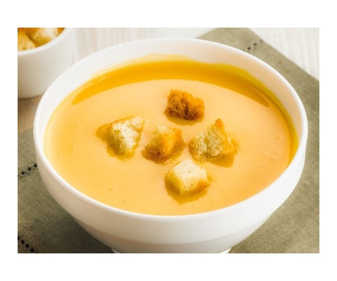 Крем-суп Сырный с гренками